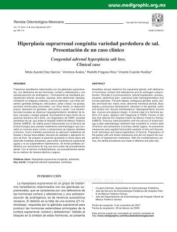 hiperplasia suprarrenal congenita perdedora de sal